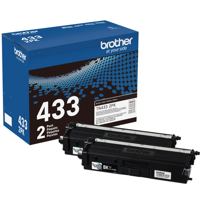 Brother Laser Printer Toner TN4332PK, 2 Count