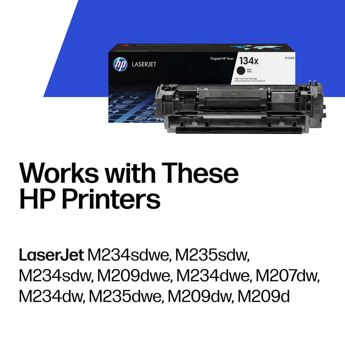 HP Laser Printer Toner W1340X, Toner Cartridge – view 2