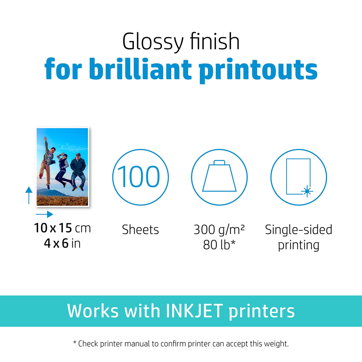 HP Print Copy Paper CR668A, 100 Sheets – view 2