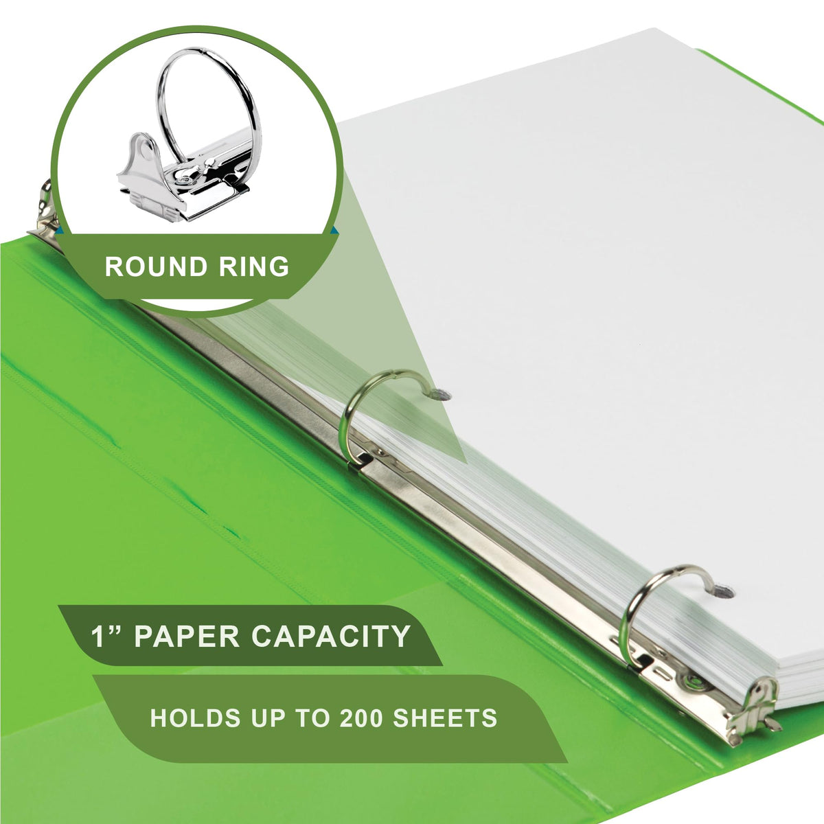 Samsill Storage Binder U86378, 1", 2 Count – view 5