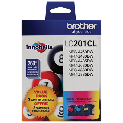 Brother Inkjet Printer Ink LC2013PKS, (Pack of 3) – view 3