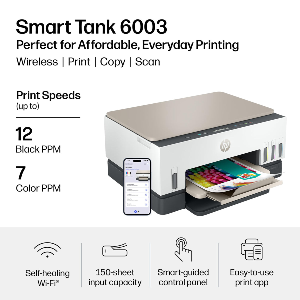 HP Printer 9B5C8A#B1H, one size – view 3