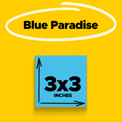 Post-it Self Stick Note 654-5SSBE, 2" x 3" – view 2
