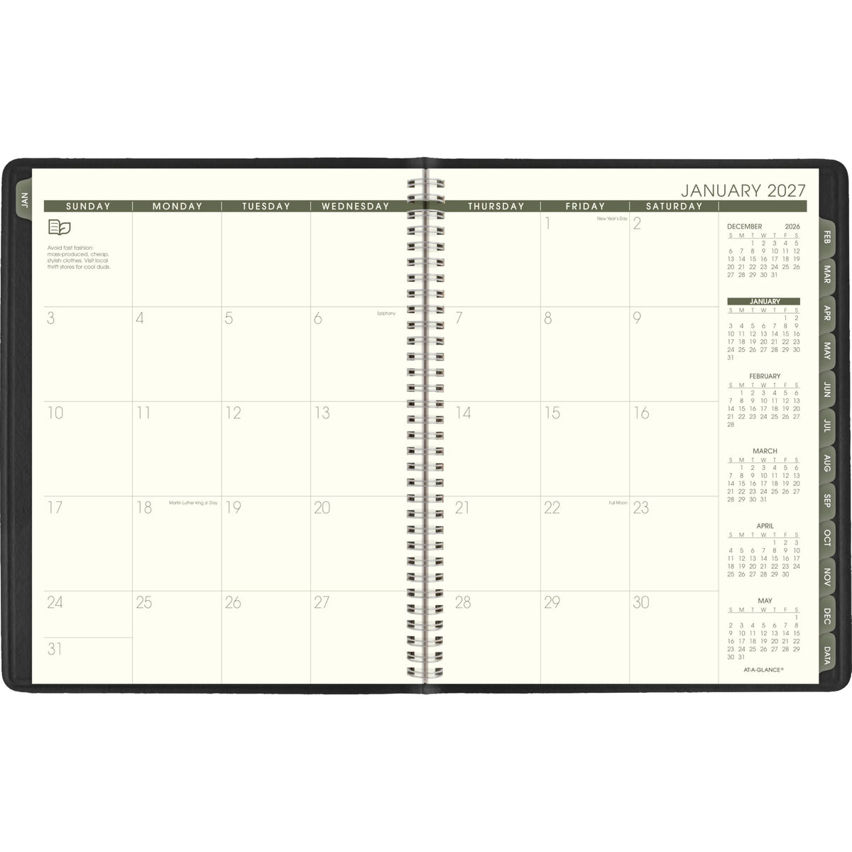 AT-A-GLANCE Planner 70950G05, 8.25" x 11" – view 10
