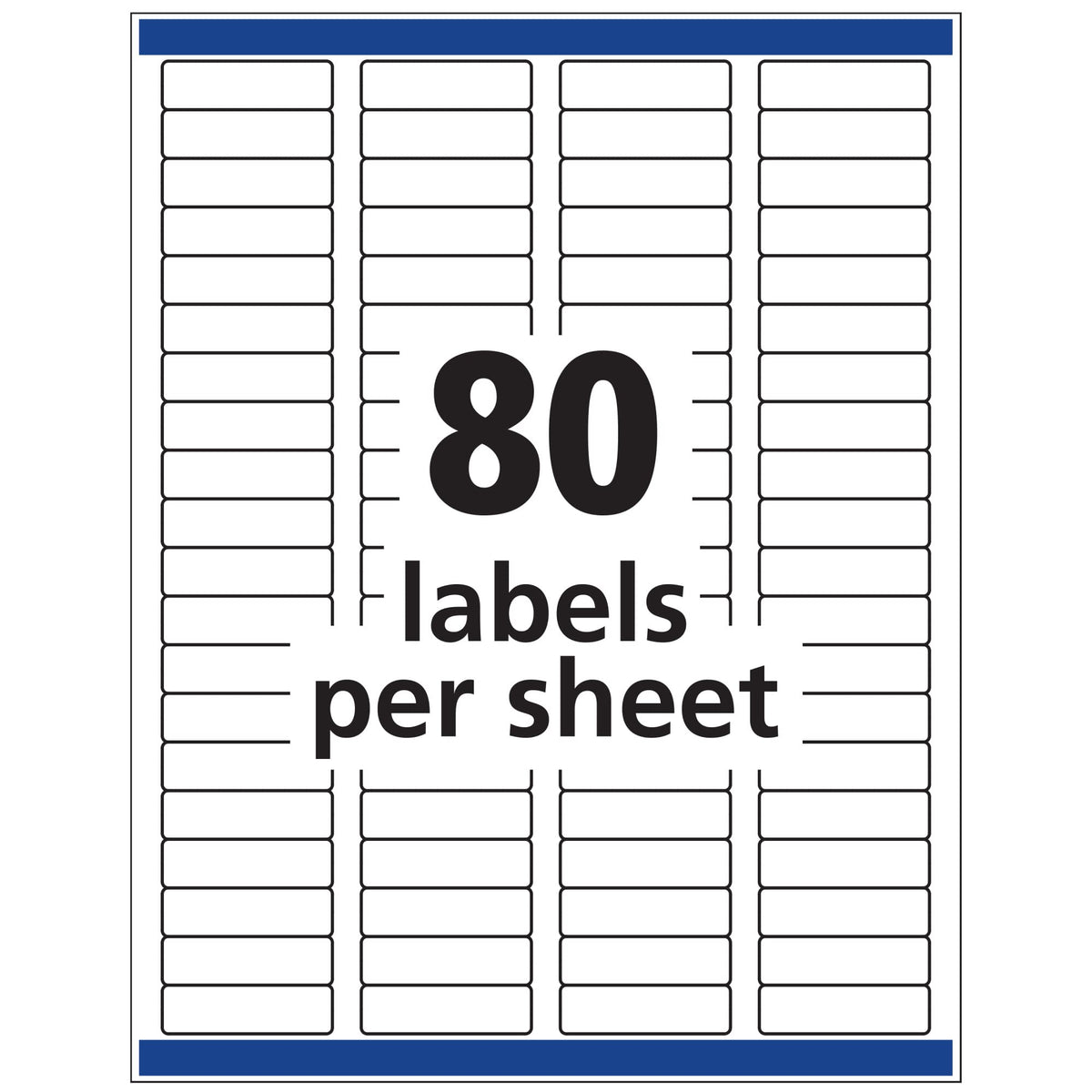 Avery Label 6467, 1/2" x 1 3/4" – view 4