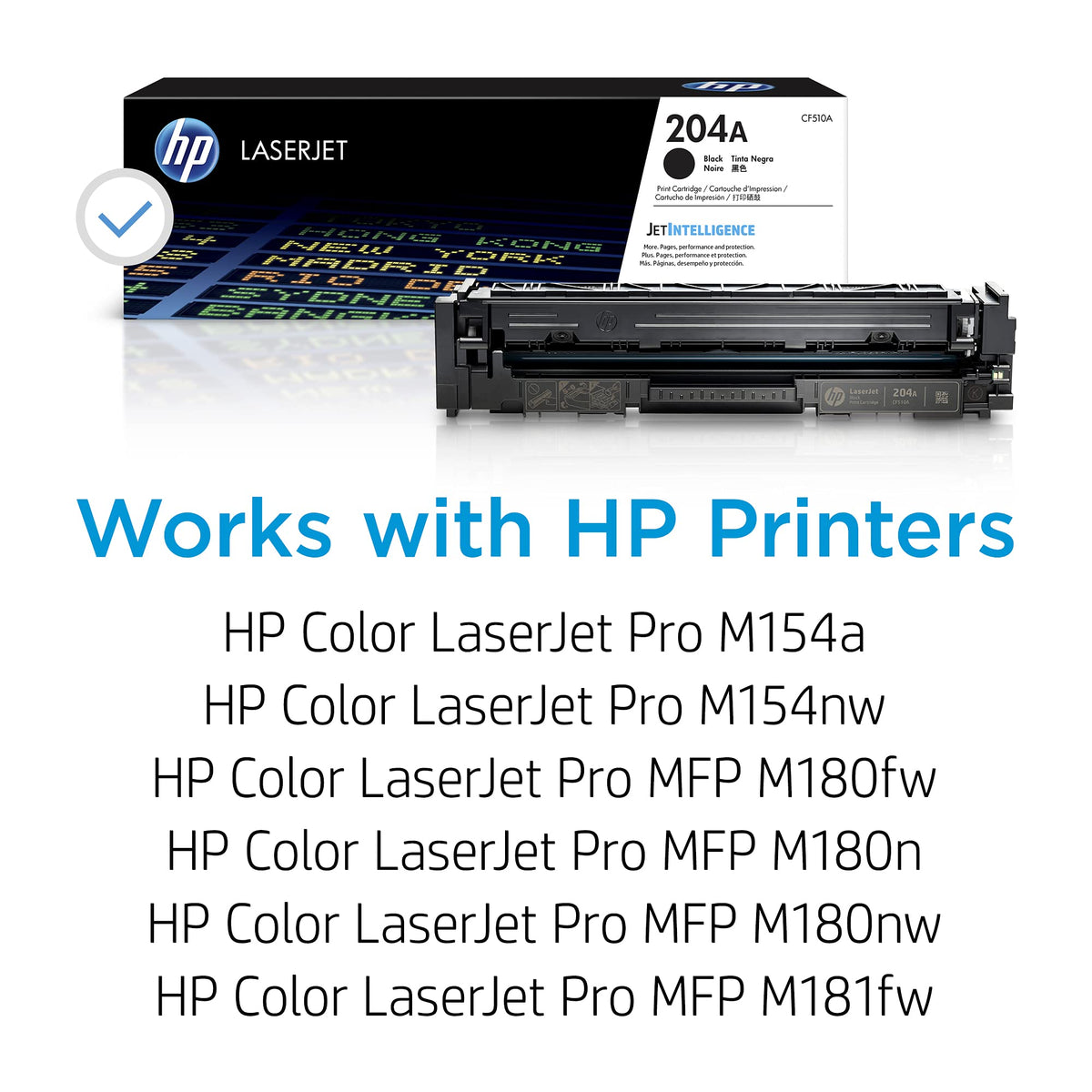HP Laser Printer Toner HP 204A (CF510A), 1 Size – view 2