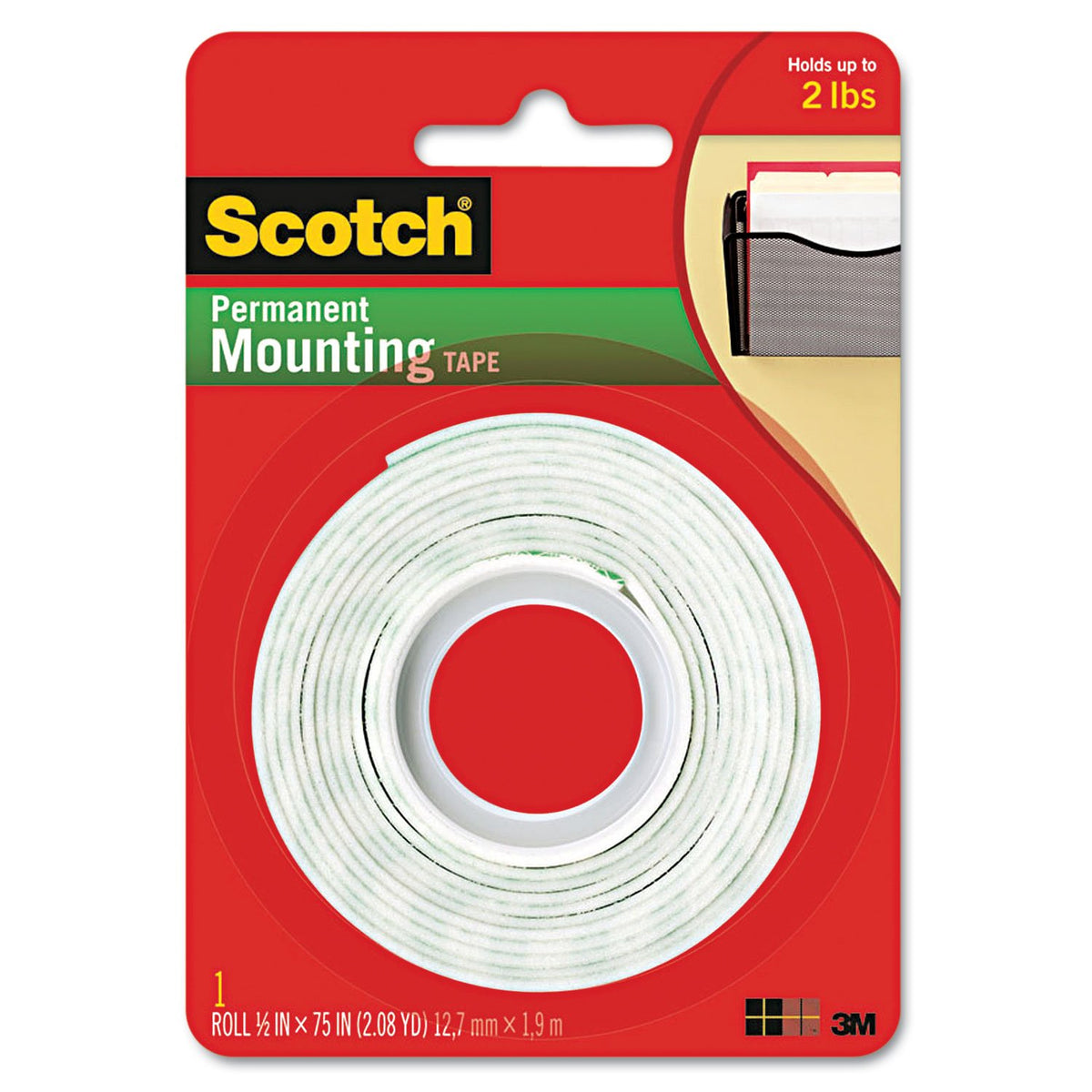 Scotch Adhesive Tapes 110, 1/2 x 75