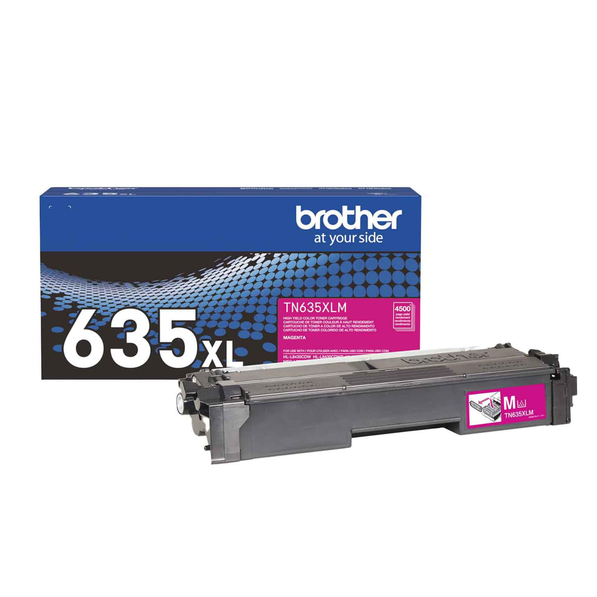 Brother Laser Printer Toner TN635XLM, High Yield