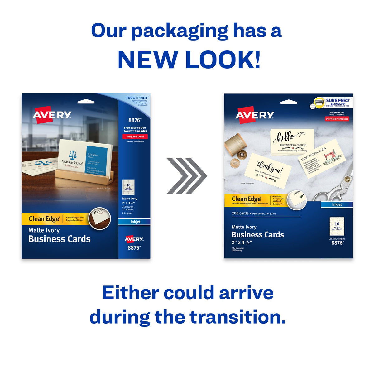 Avery Card Stock 8876, One Size, 200 Count – view 2