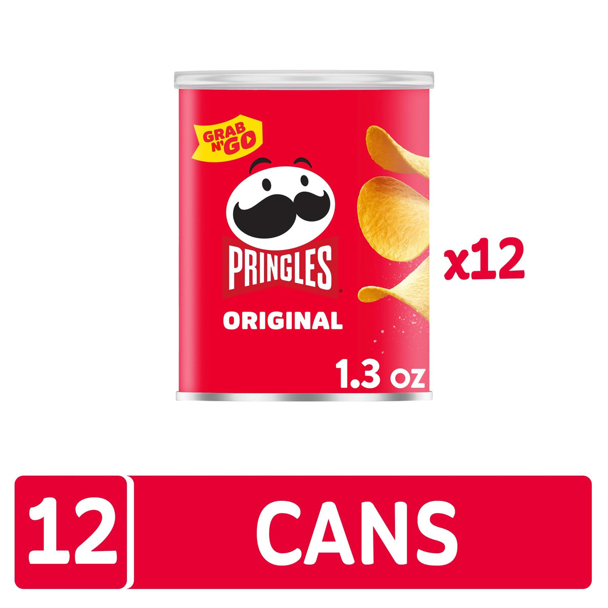 Pringles Snack Chip And Crisp 3800084557, 1.3 Ounce (Pack of 12) – view 5
