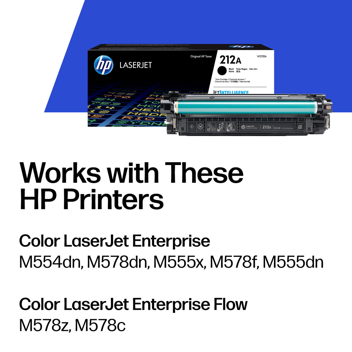 HP Laser Printer Toner W2120A – view 2