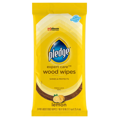 Pledge Surface Cleaning Wipe B005177XBG, 24 Count