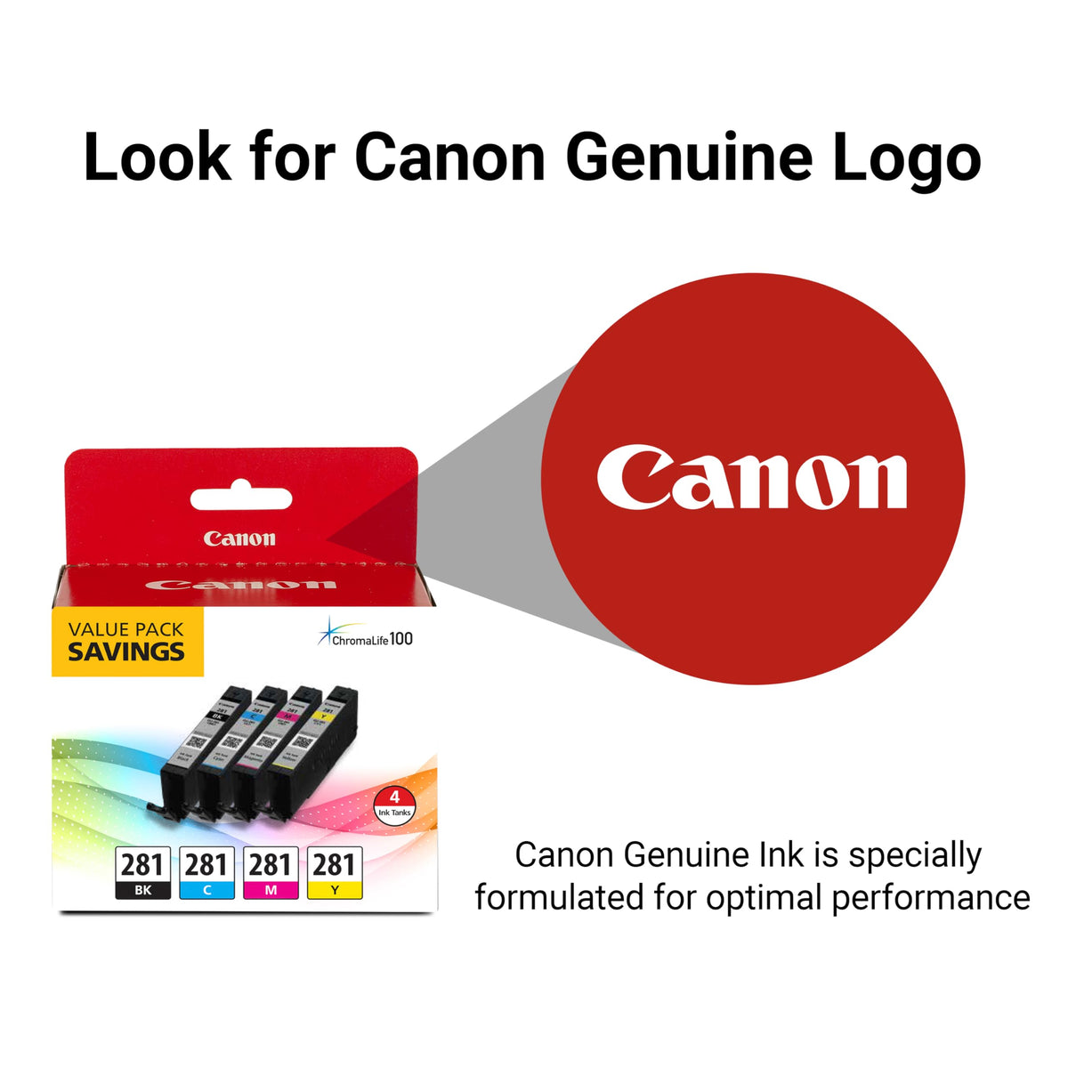 Canon Inkjet Printer Ink 2091C005, Standard, 4 Count – view 4
