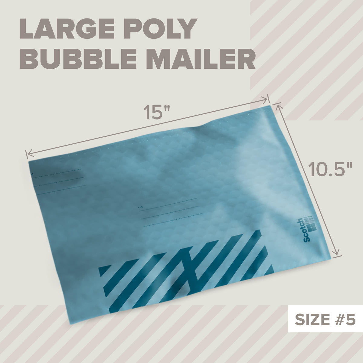 Scotch Envelope 8915DB-5-4, 10.5 in x 15 in – view 2