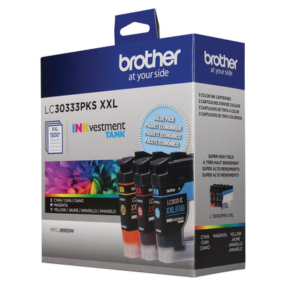 Brother Inkjet Printer Ink LC30333PKS, high yield, 3 Count – view 3