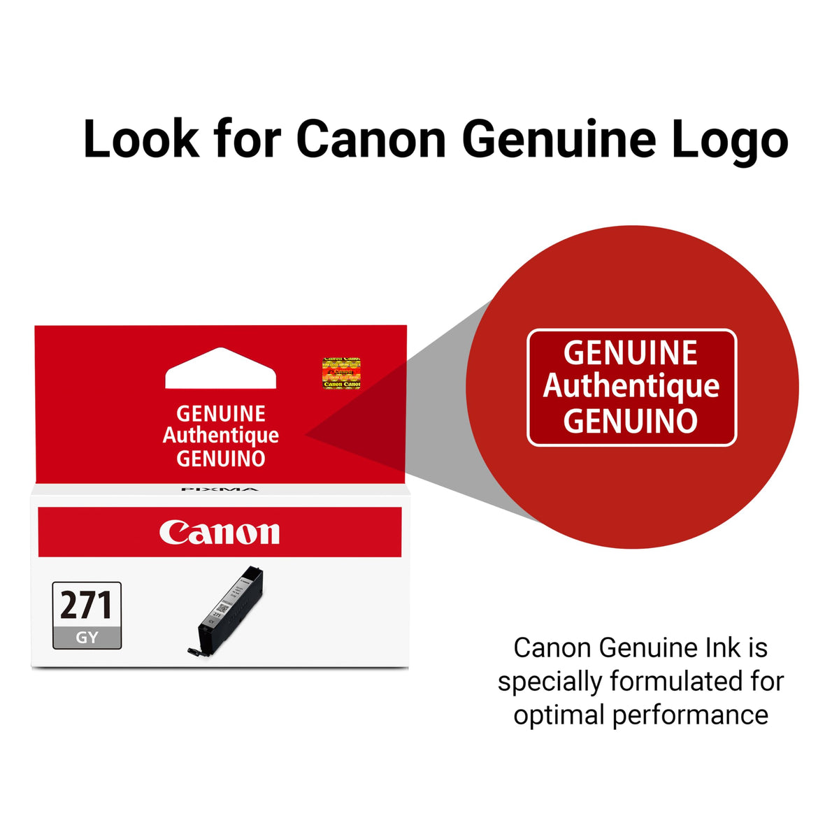Canon Inkjet Printer Ink 0340C001, Standard Ink – view 5