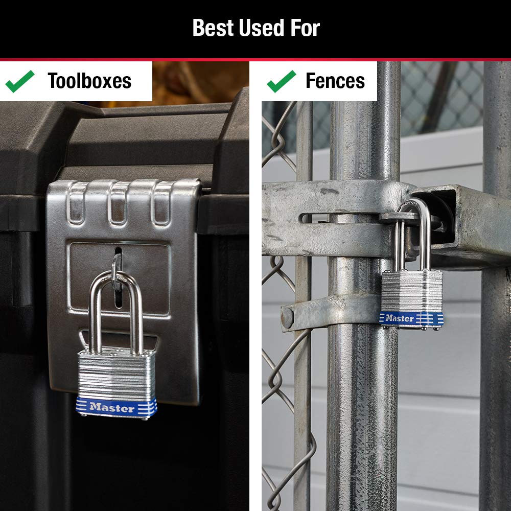 Master Lock 3DLF, 1-1/2" shackle – view 4