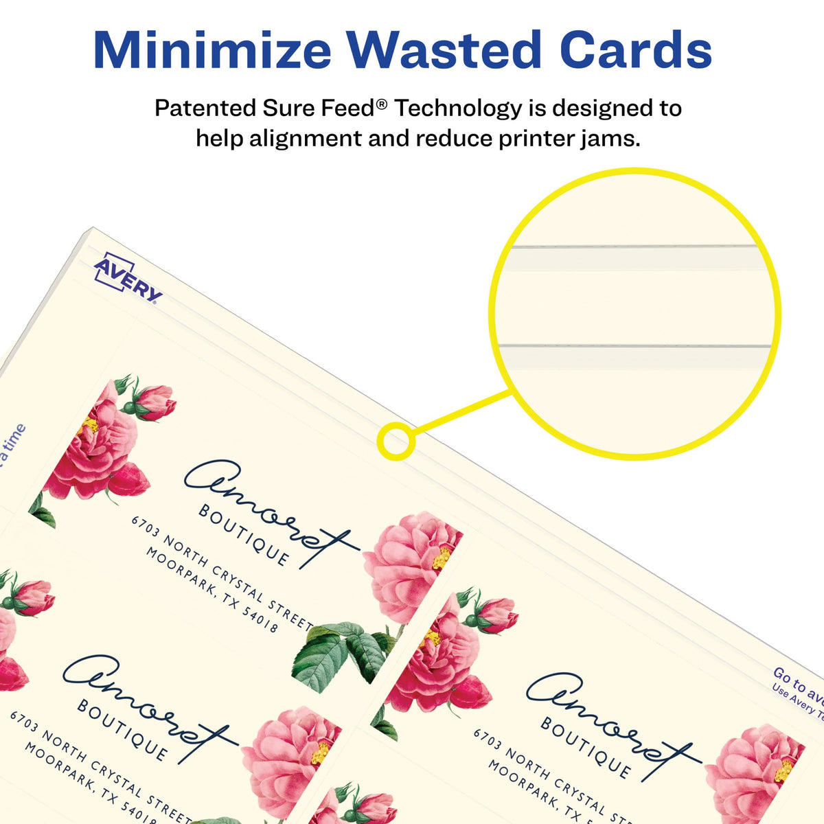 Avery Card Stock 8876, One Size, 200 Count – view 5