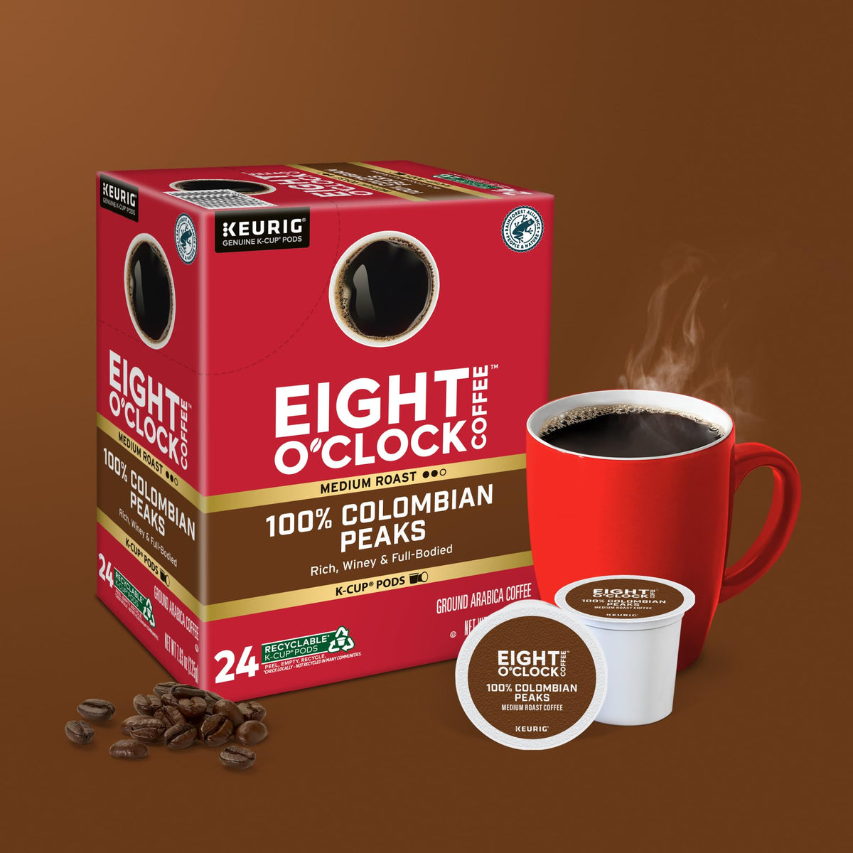 Eight O'Clock Coffee 6812, 24 Count (Pack of 4), 96 Count – view 8