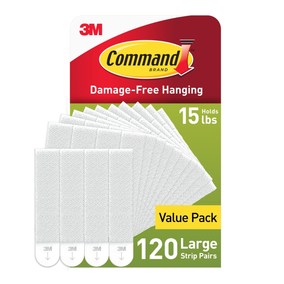 Command Picture Hanger 17206-S120NA, Large, 120 Count