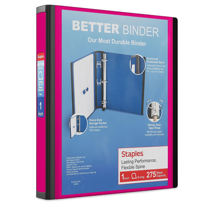 Staples Storage Binder 13568/55843, 1-Inch