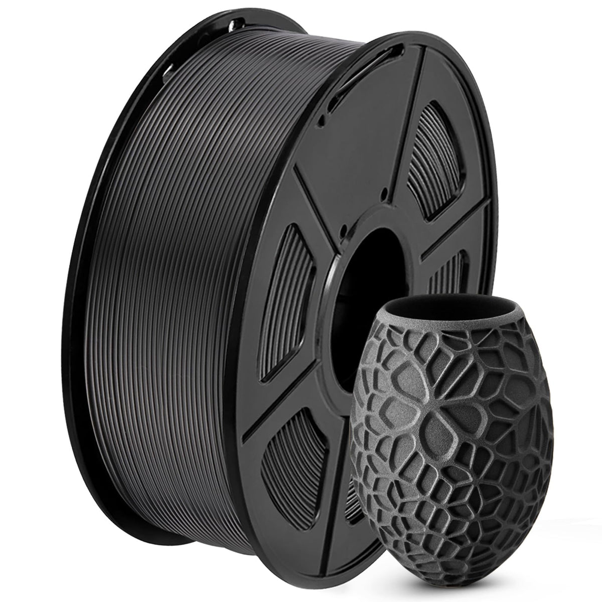 SUNLU Thermoplastic Filament SLCA-PLA-BK-1KG-GMSLUS, 1 kg