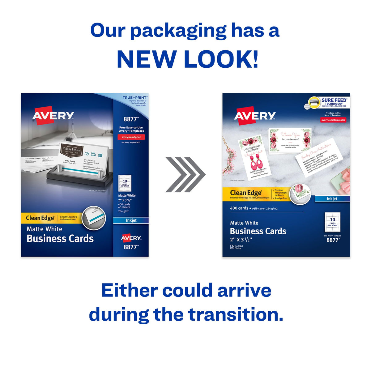 Avery Card Stock 8877, 400 cards – view 2