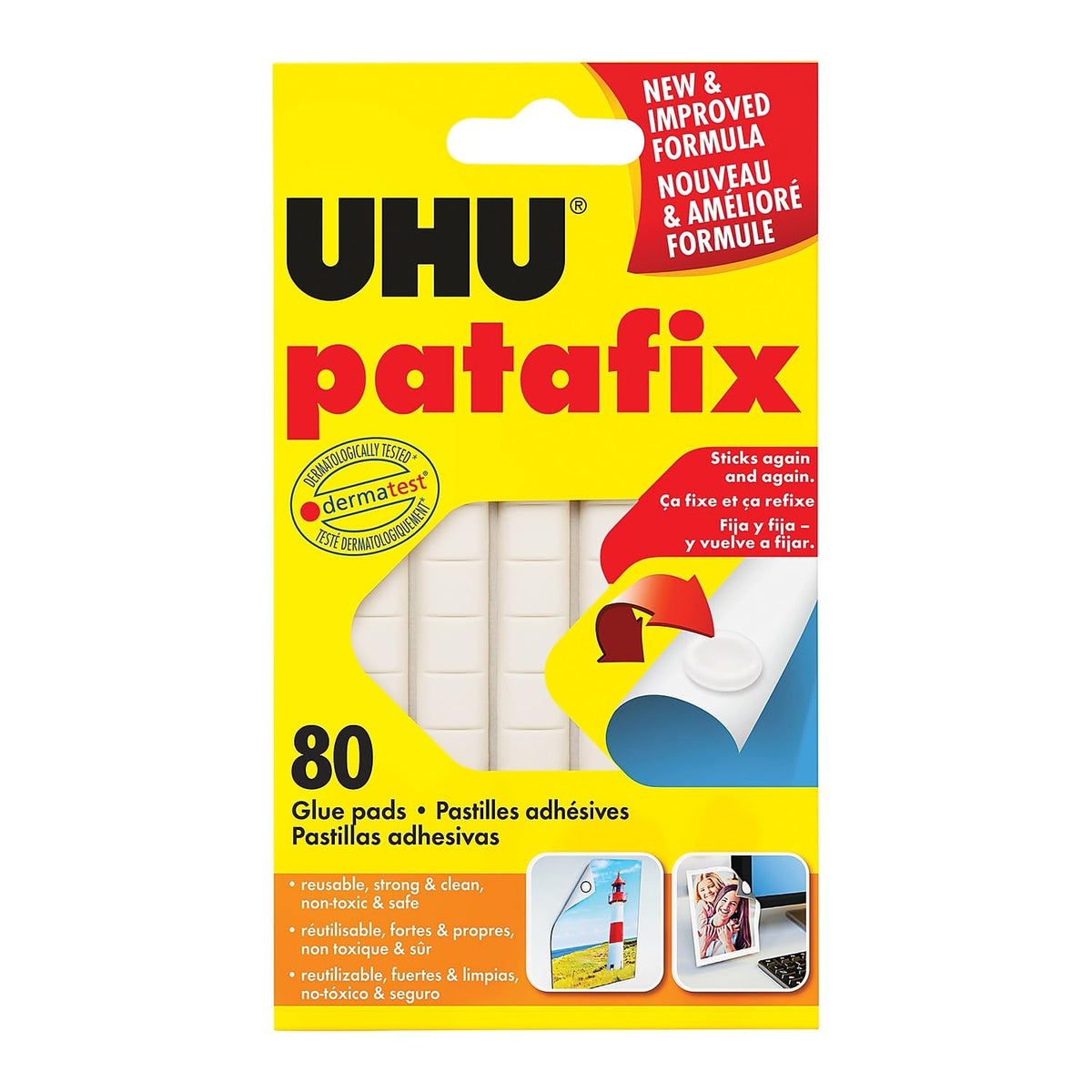 UHU Bonding Adhesives STD99683, 2.12 oz, 80 Count