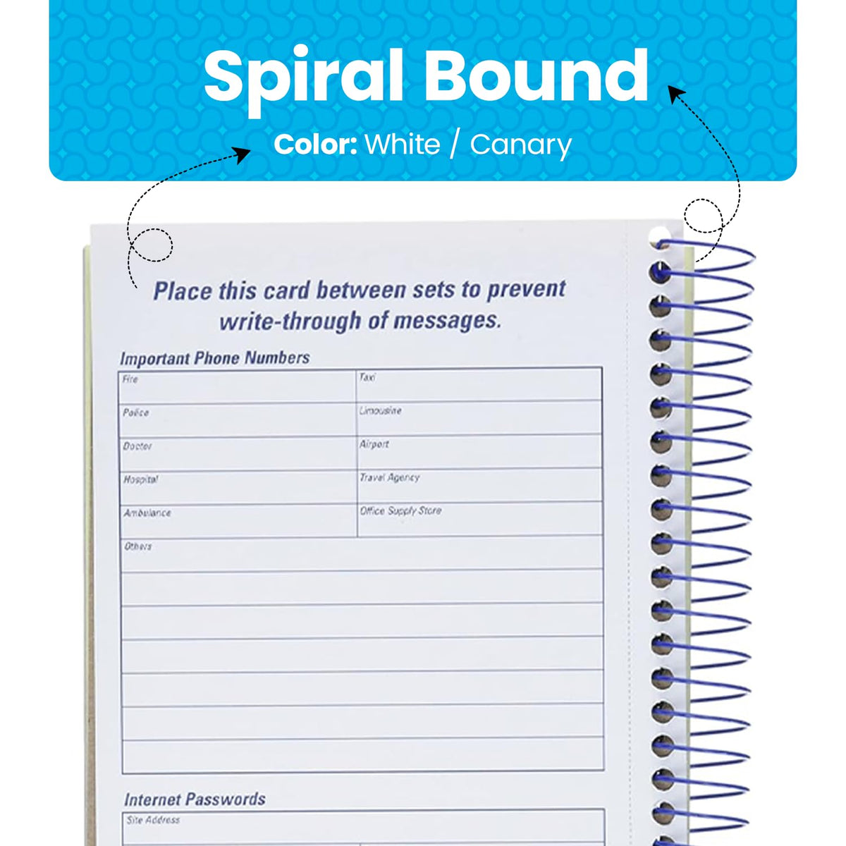 Adams Blank Book SC1154-2D, 2-Pack – view 3