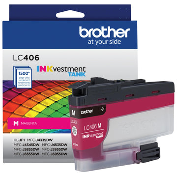 Brother Inkjet Printer Ink LC406MS, 48 Count