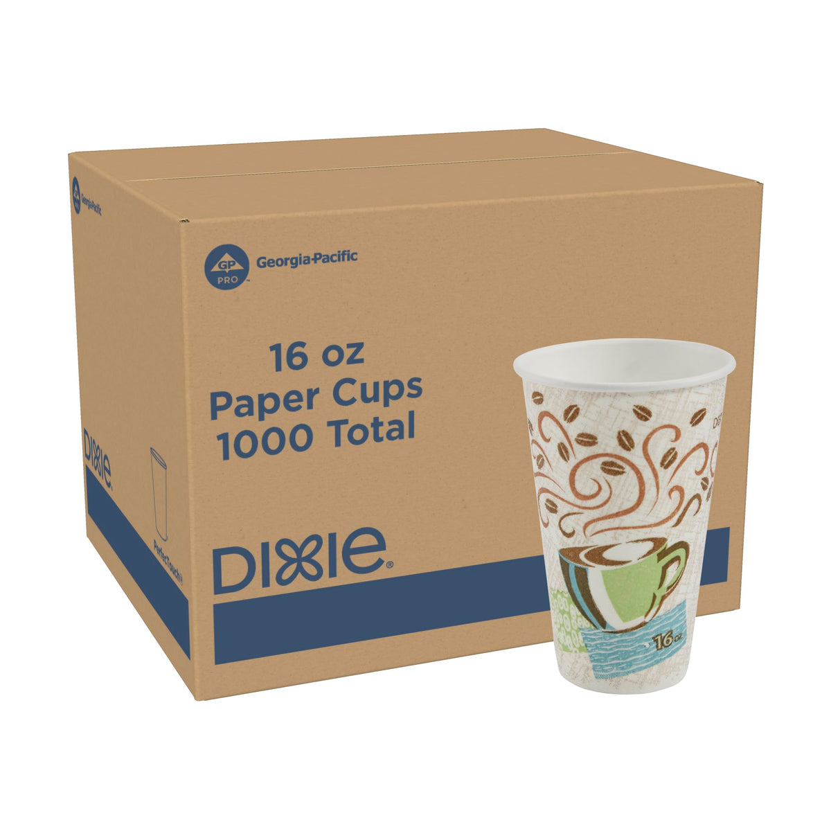 Georgia-Pacific Drinking Cup 5356CD, 16 oz, 1000 Count