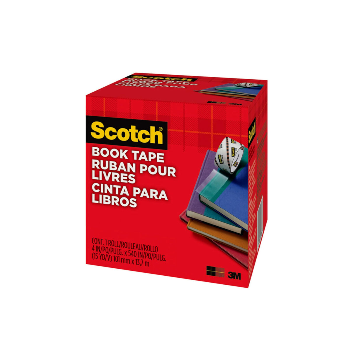 Scotch Adhesive Tapes 845-400, 4 in x 15 Yards – view 2