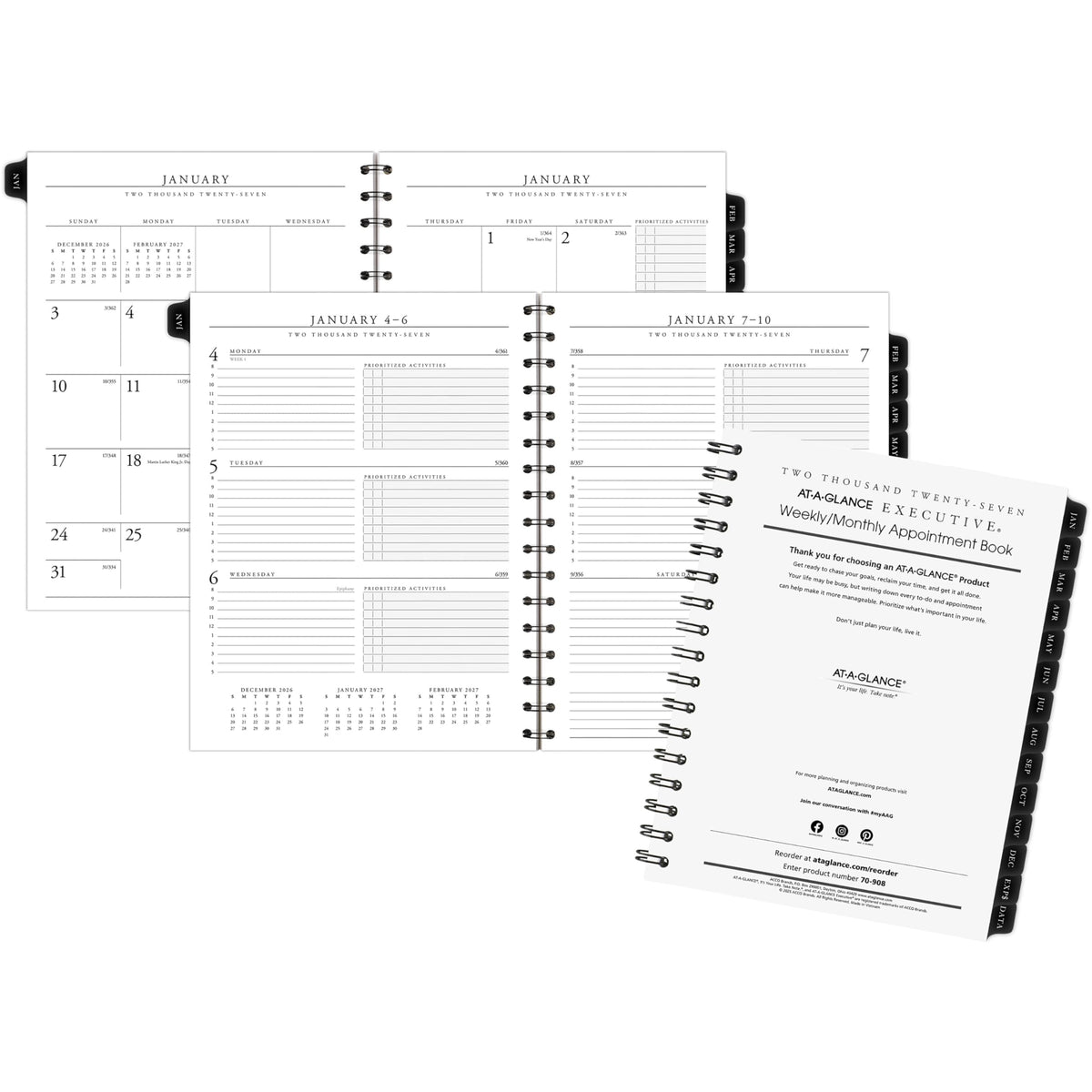 AT-A-GLANCE Planner 7090810, 6.5" x 8.75" – view 11