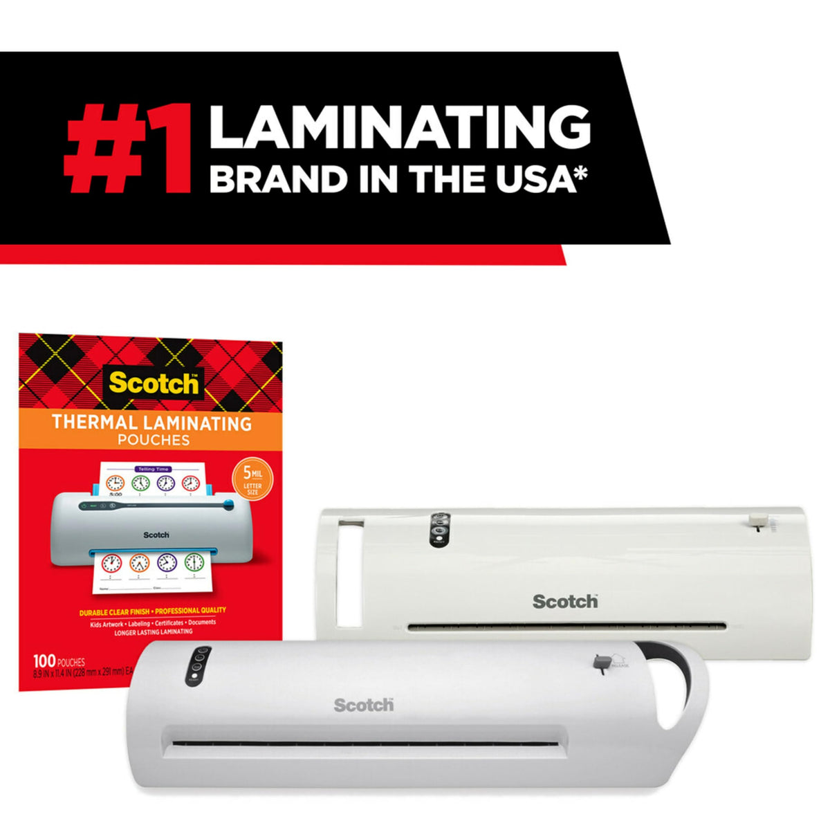 Scotch Laminator TL1302XVP, 19.02" x 4.49" x 3.54" in – view 5