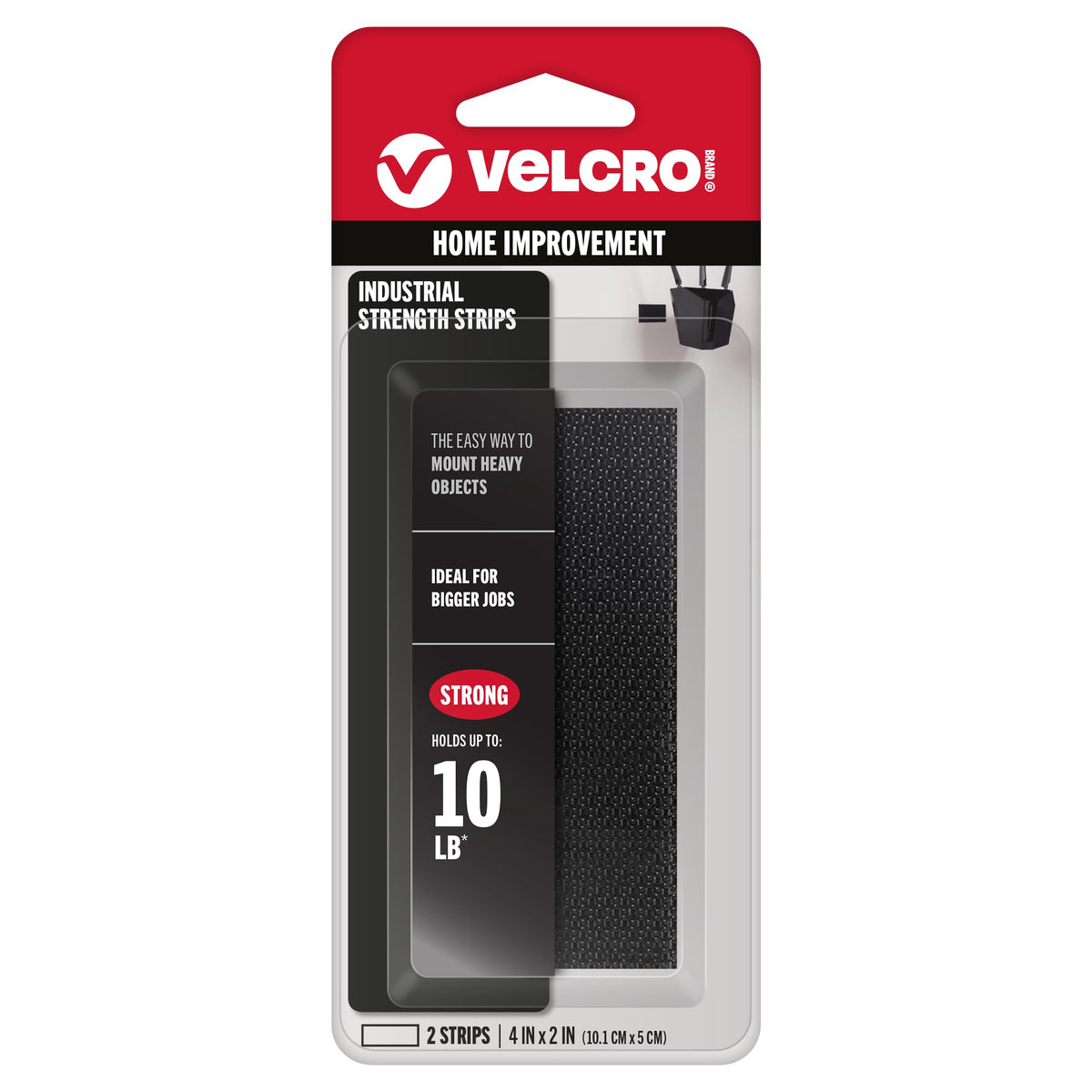 VELCRO Brand Hook Loop Fastener VEK90199, 2Pk