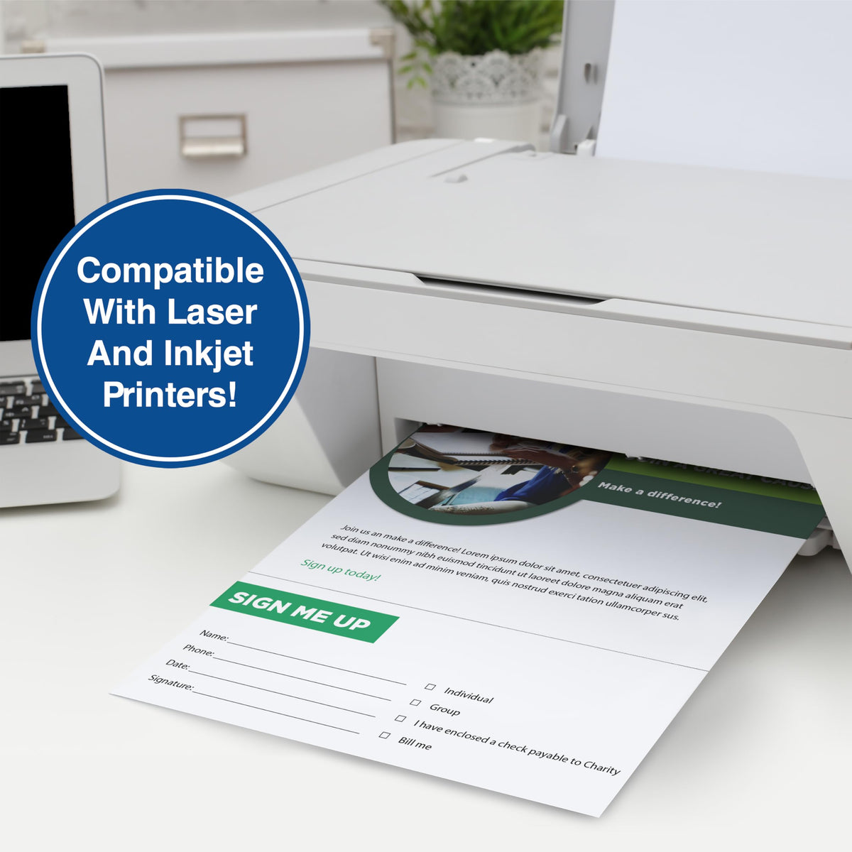 PrintWorks Print Copy Paper 04124C, 2500 Sheets – view 6