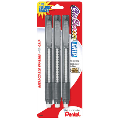 Pentel Eraser ZE21BP3-K6, 3 Pack – view 2
