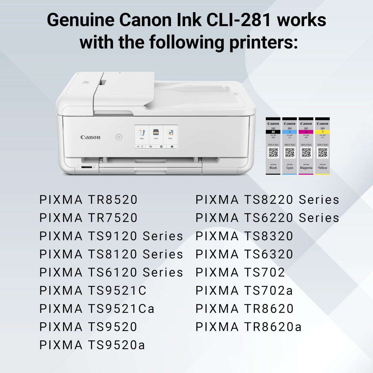 Canon Inkjet Printer Ink 2091C005, Standard, 4 Count – view 5