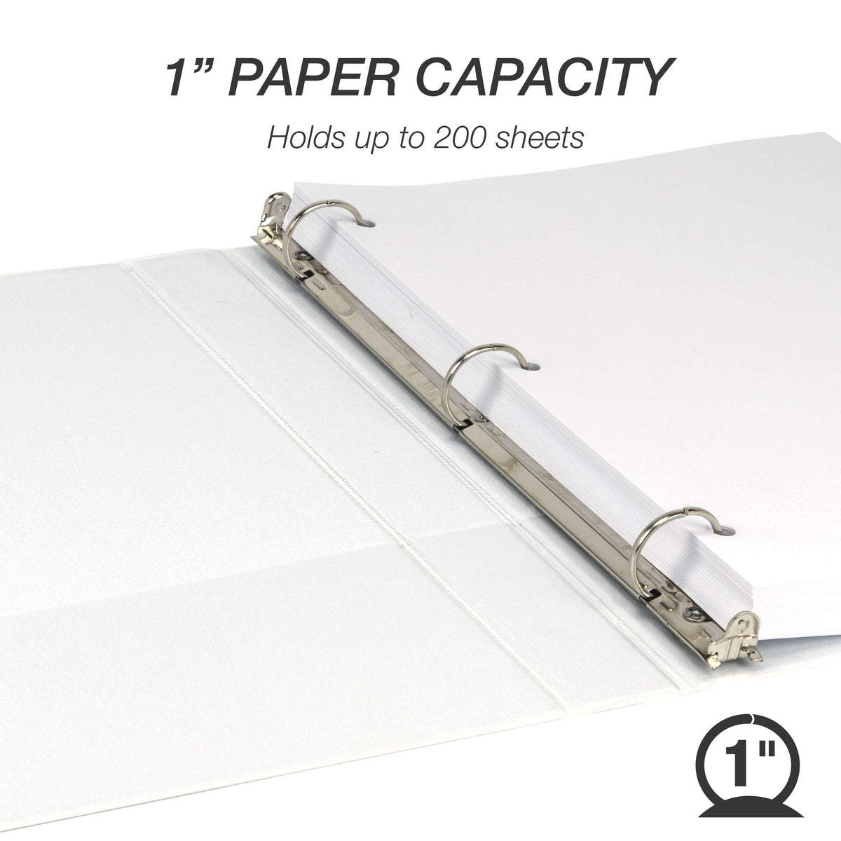 Samsill Storage Binder S88437, 1-Inch, 8 Count – view 4