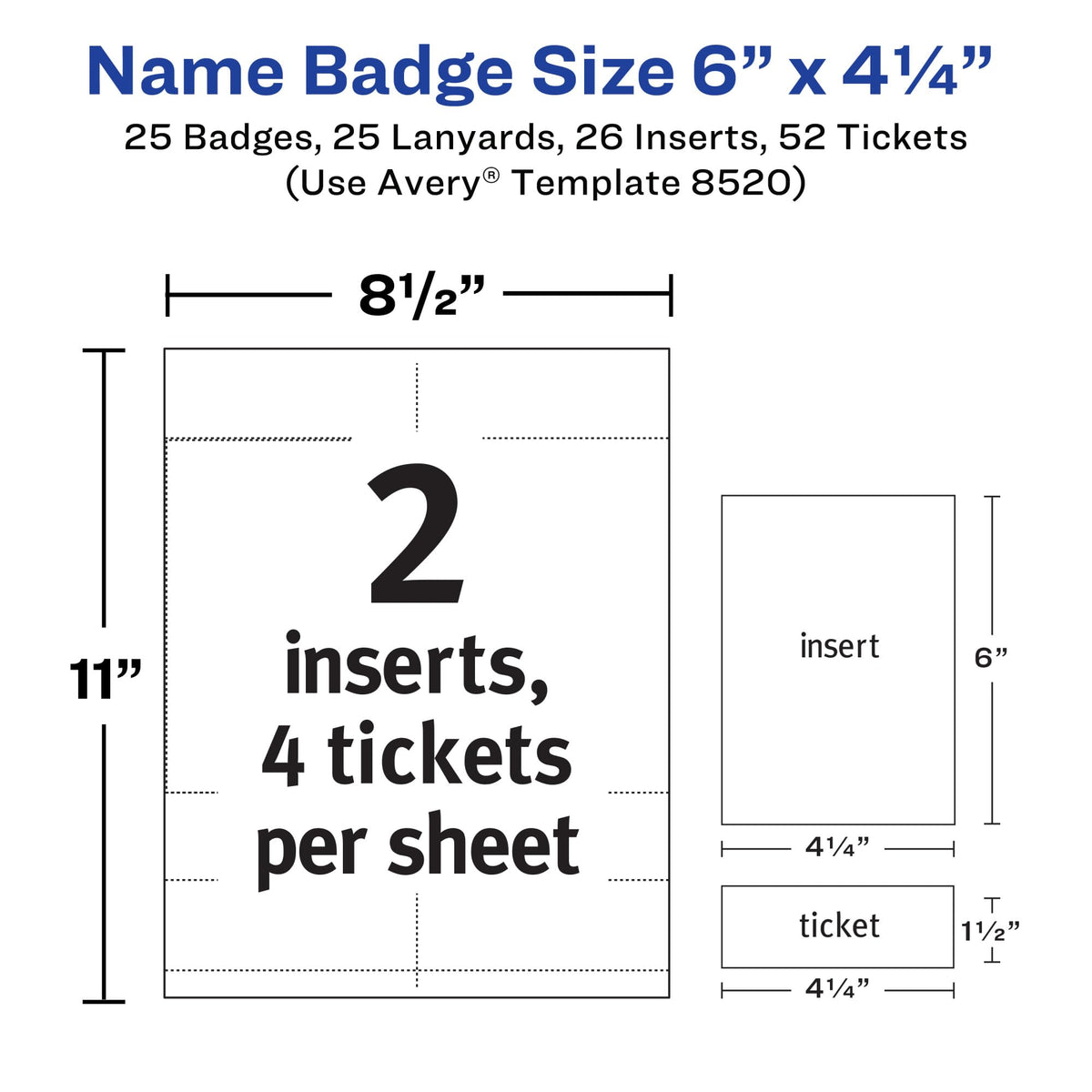 Avery Label 8520, 25 – view 5