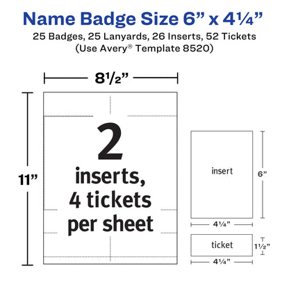Avery Label 8520, 25 – view 5