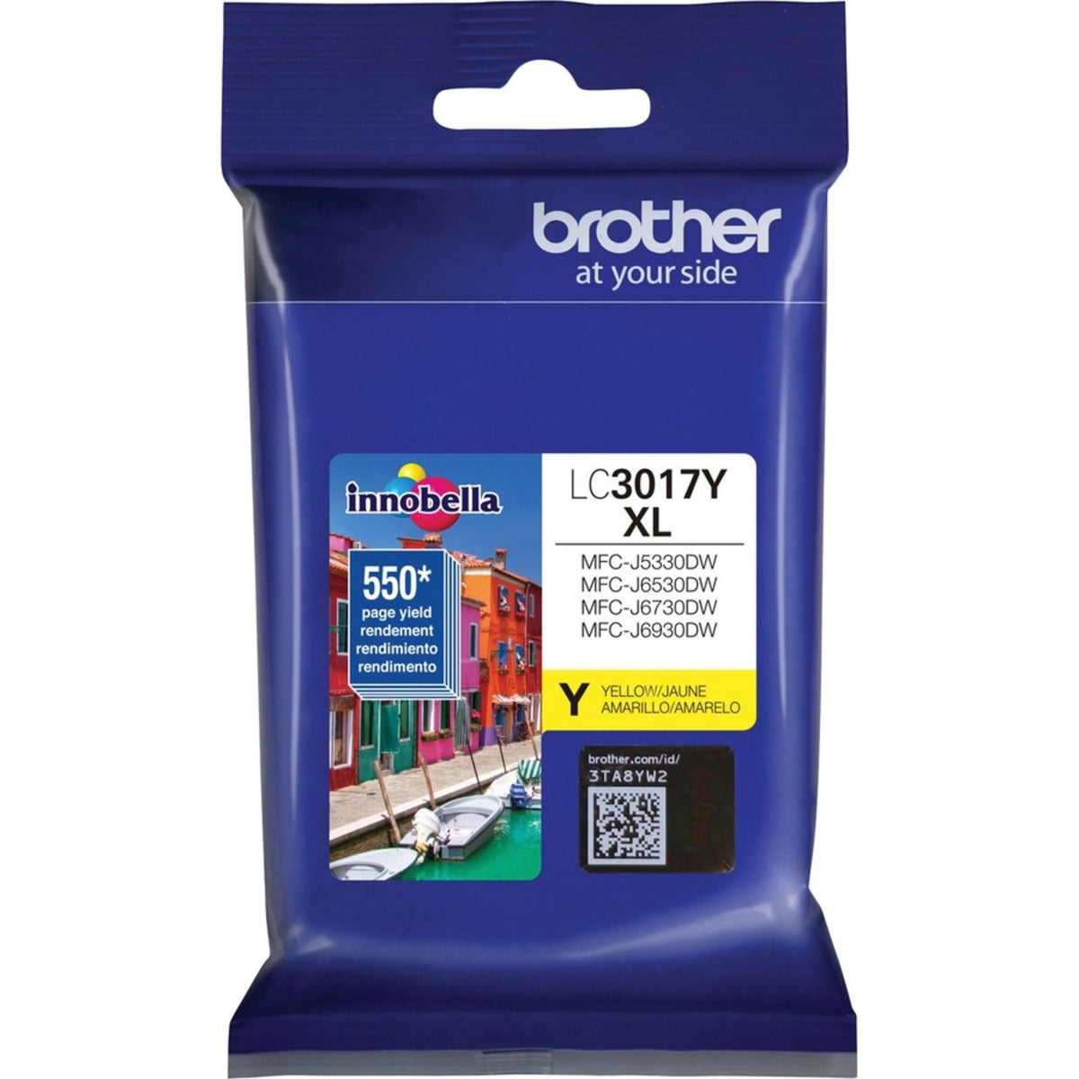 Brother Inkjet Printer Ink LC3017Y, High Yield – view 3