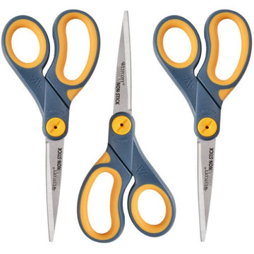 Westcott Scissors 15454, 8-inch (3-Pack)
