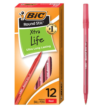 BIC Writing Instrument GSM11-RED, 12 Count