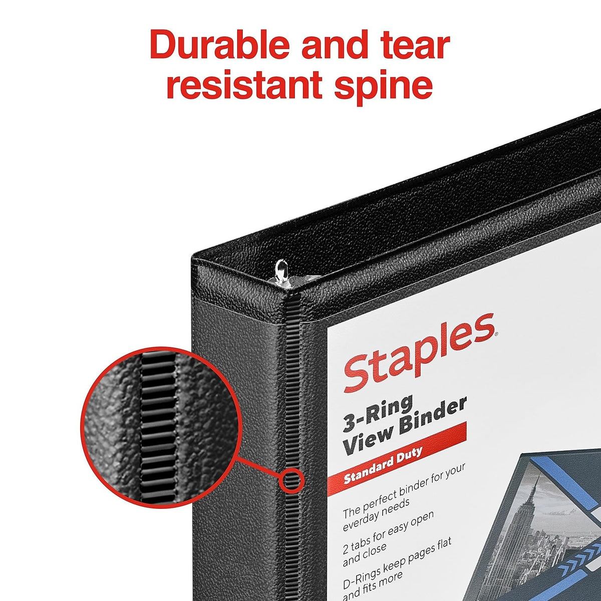 Staples Storage Binder 19963-8, 0.5-Inch – view 4