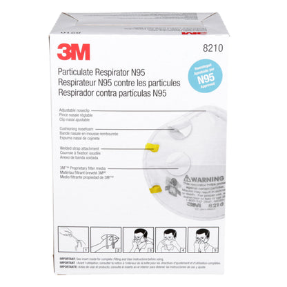3M Respirator 8210, 1 Count (Pack of 20) – view 10