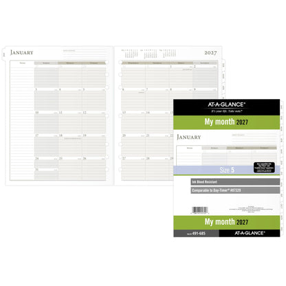 AT-A-GLANCE Planner 491-685, Size 5 Folio – view 4
