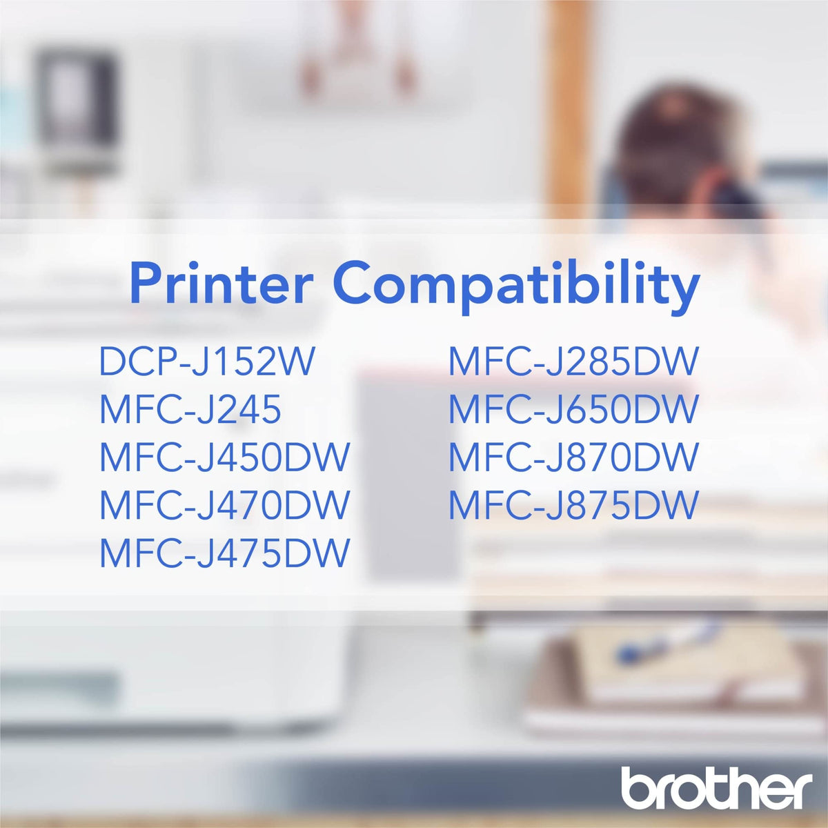 Brother Inkjet Printer Ink LC101BK, 1 Count – view 2
