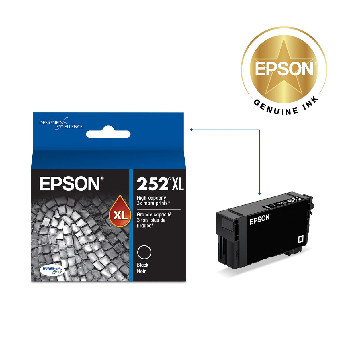 Epson Inkjet Printer Ink T252XL120 – view 2