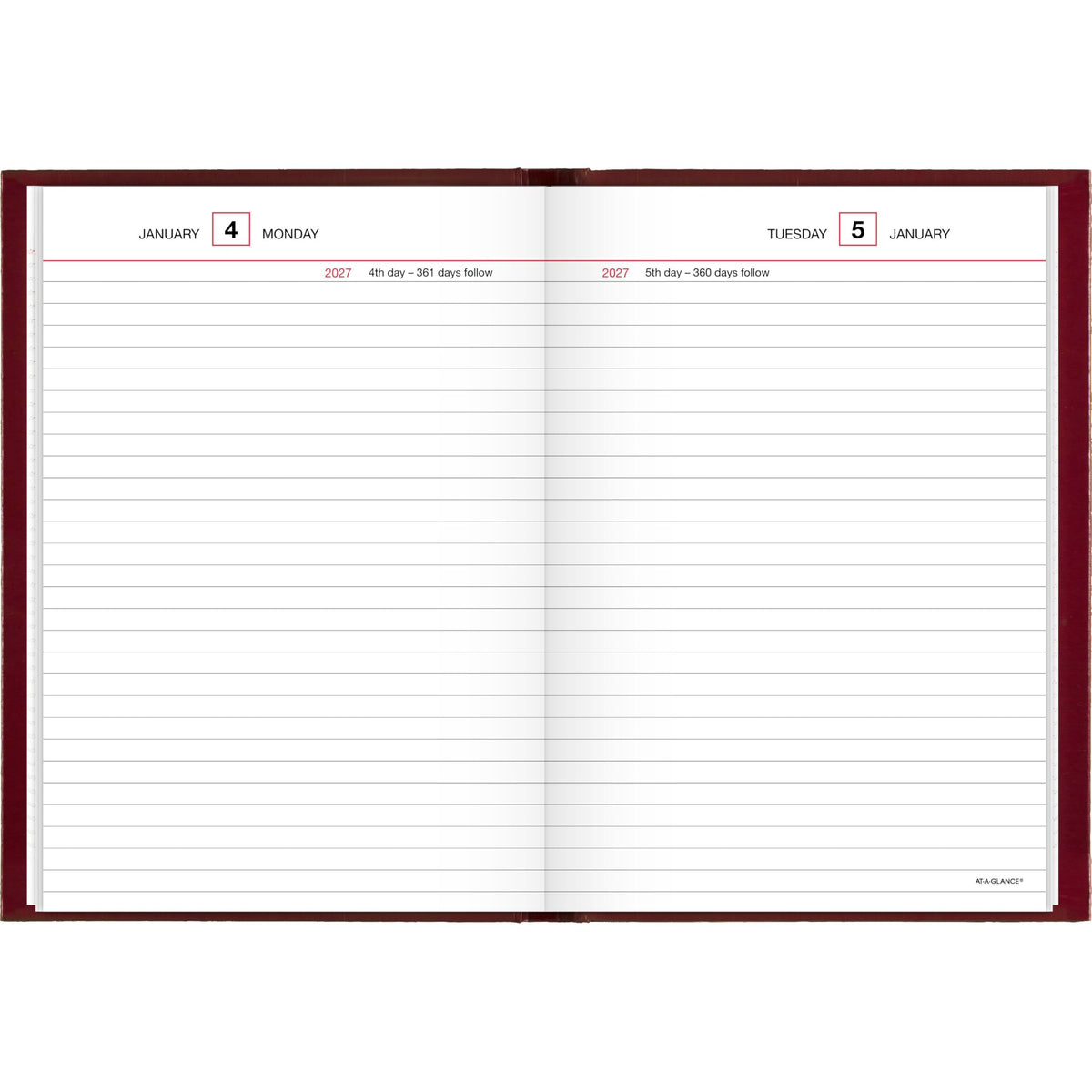 AT-A-GLANCE Planner SD38913, 5.75" x 8.25" – view 8